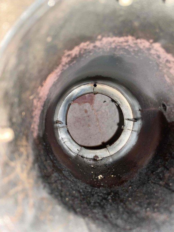 Diagnosed inoperative oil furnace finding multiple critical defects: burner cone completely broken, improperly adjusted electrodes, and incorrect nozzle installation (evidenced by significant internal sooting). After assessment, determined extensive repairs would likely cause additional component failure. Recommended complete furnace replacement as the most practical solution, which customer approved. Scheduled follow-up appointment to review new furnace options.