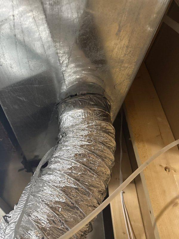 Responded to service call for continuously running humidifier. Diagnosed improper wiring where low voltage was connected directly to outlet instead of furnace control board. Rewired humidifier to integrate with heating system so unit now operates correctly only when heat is called for. Noted suboptimal humidifier ductwork installation that may need attention in future service.