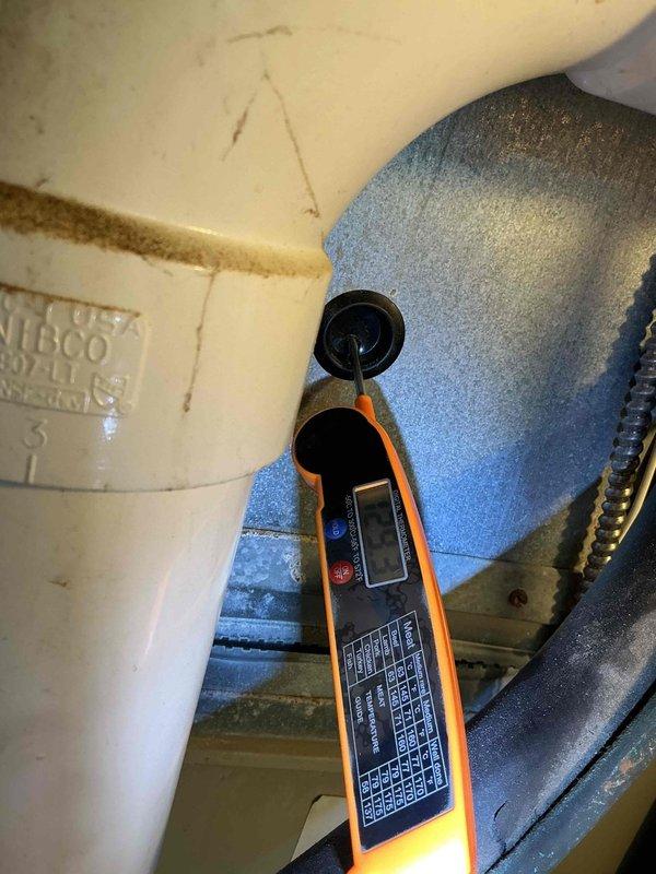 Responded to a no-heat callback following a previous high-limit switch replacement. Diagnostic testing confirmed failure of the replacement limit switch. Installed new high-limit switch on the aging system and verified proper furnace operation with successful ignition and flame sequence.