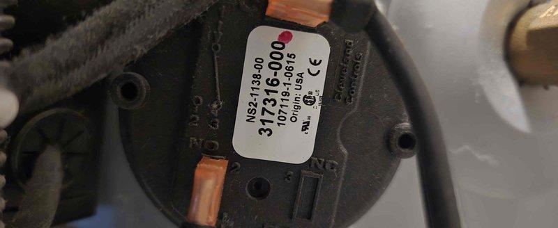 Responded to service call for NG water heater not heating completely. Diagnosed issue with error codes indicating clean screen needed and pressure switch open. Inspected unit (manufactured 07/19) and restored proper operation by cleaning screen and addressing pressure switch malfunction.