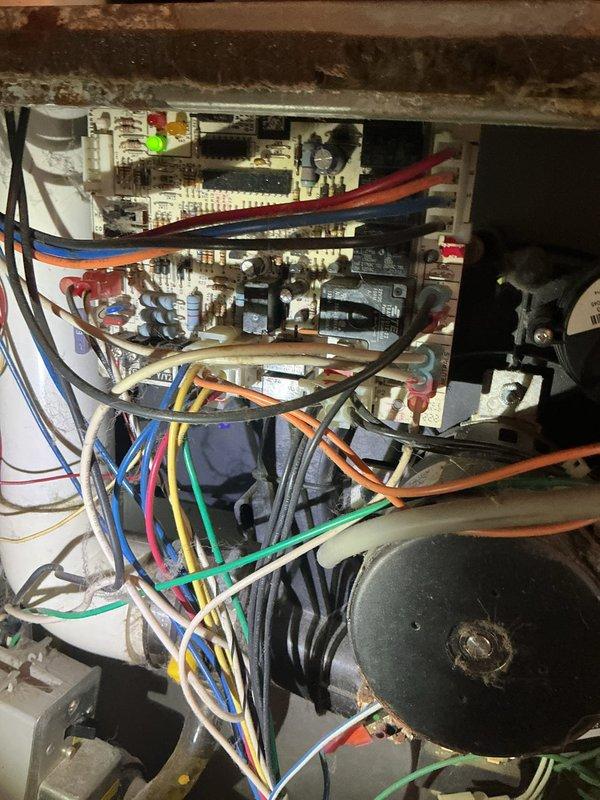Diagnosed and replaced failed igniter on M7RL furnace that was not lighting. Inspection revealed igniter had failed and tripped the circuit breaker, contrary to prior misdiagnosis of pressure switch issue. Restored heating function after replacement.