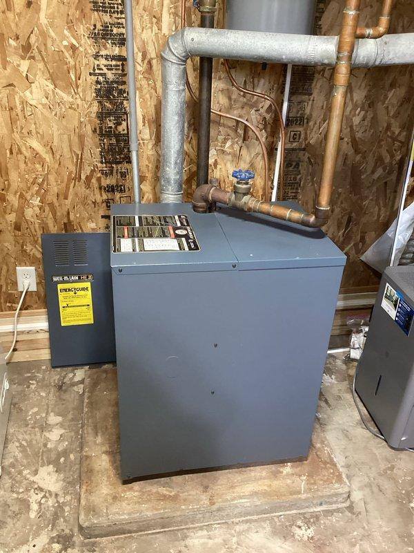 Conducted comprehensive assessment of 20-year-old boiler system at request of new homeowner in vintage 1933 residence. Provided thorough operational orientation and addressed all technical inquiries. Identified minor issues requiring attention including relief valve replacement, but homeowner elected to perform repairs independently.