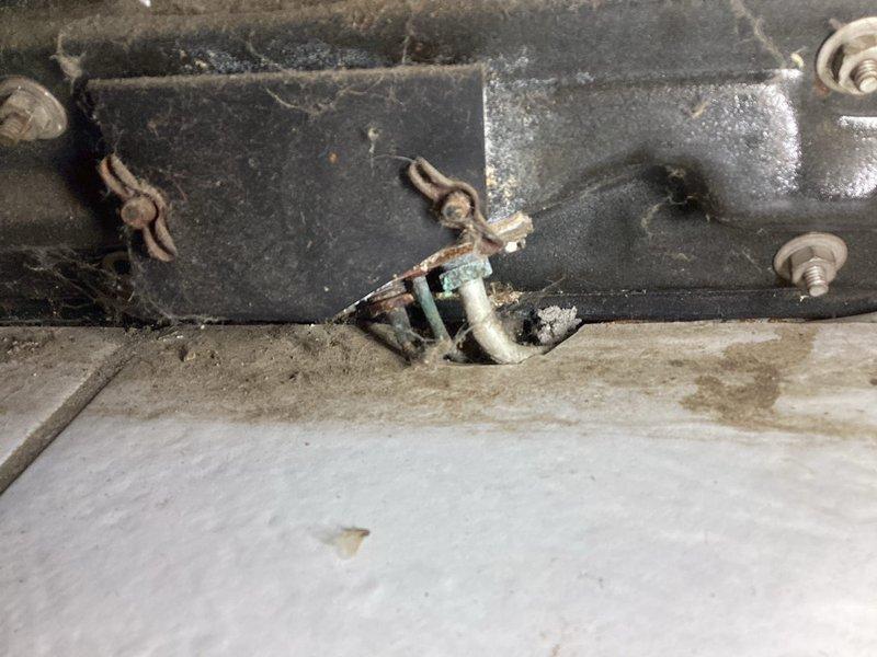 Inspected non-operational porch gas heater and found severely corroded pilot assembly and thermopile requiring replacement. Determined gas line was disconnected in basement, preventing proper diagnostics. Scheduled follow-up appointment with comfort advisor to reconnect gas supply and install necessary replacement parts.