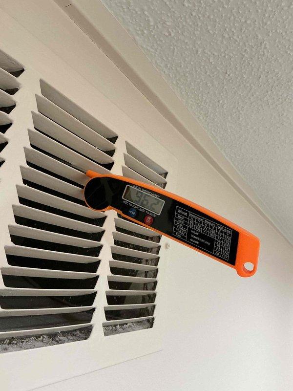 Responded to no-heat service call for furnace less than 10 years old exhibiting limit switch codes and ignition lockout. Diagnosed multiple issues including severely plugged filter, buildup on flame sensor, gas leak at furnace union, and water heater malfunction. Performed comprehensive service including filter replacement, flame sensor cleaning, gas leak repair, and system testing to restore proper heating function and ensure safe operation.