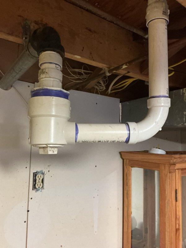 Responded to service call for backed-up bathtub drainage issue. Diagnosed plugged drain line affecting both tub/shower and laboratory drain in the same bathroom. Successfully cleared blockage by snaking drain line through the laboratory drain, restoring proper drainage function to both fixtures.