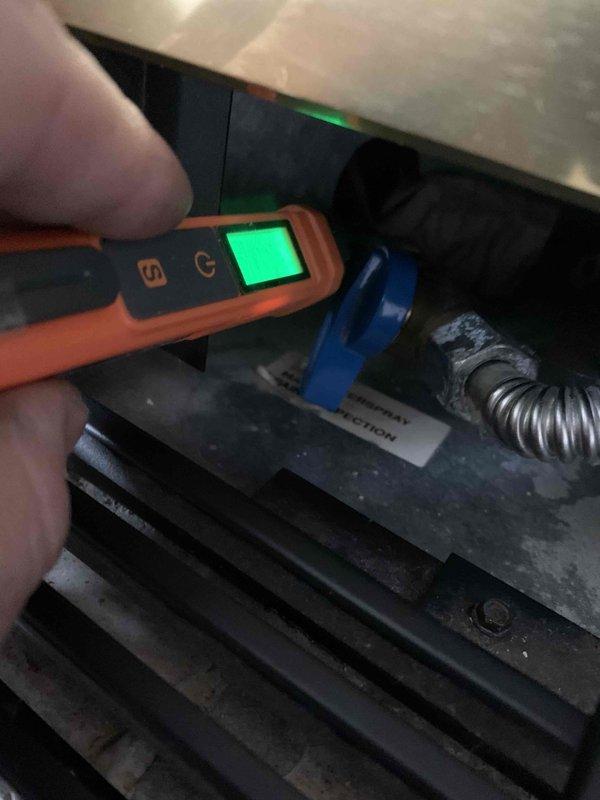 Conducted comprehensive natural gas line inspection throughout entire residence. Used gas detection equipment to verify integrity of all gas connections, fittings, and shut-off valves at appliances. Educated homeowner on proper emergency shut-off procedures and appliance relighting sequence.