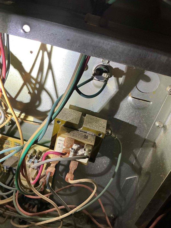 Found unit not producing heat with fan running only. Diagnosed multiple issues including extinguished pilot light, clogged filters, and a failed limit switch. Replaced limit switch and restored proper system operation, ensuring safe heat production.