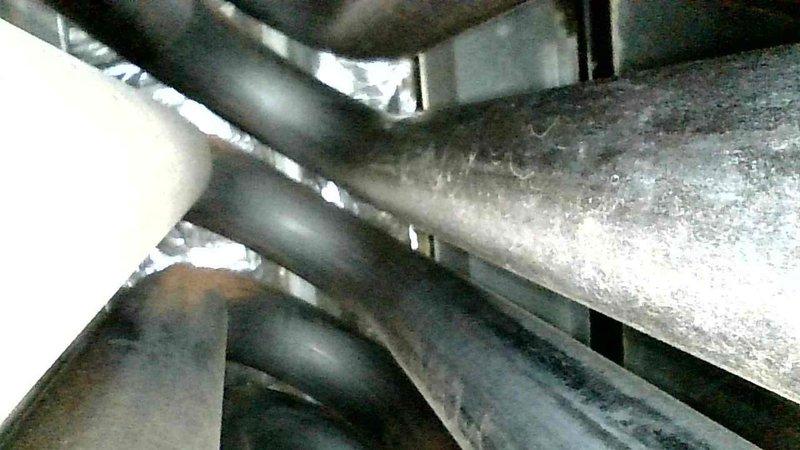 Responded to no heat complaint on 22-year-old Rheem Classic 90 Plus furnace. Diagnosed pressure switch fault caused by insect debris blocking condensate drain, which was cleared to restore proper operation. Performed preventative maintenance including flame sensor cleaning and heat exchanger inspection, and advised customer to remove exterior exhaust screen to prevent potential ice buildup during cold weather.