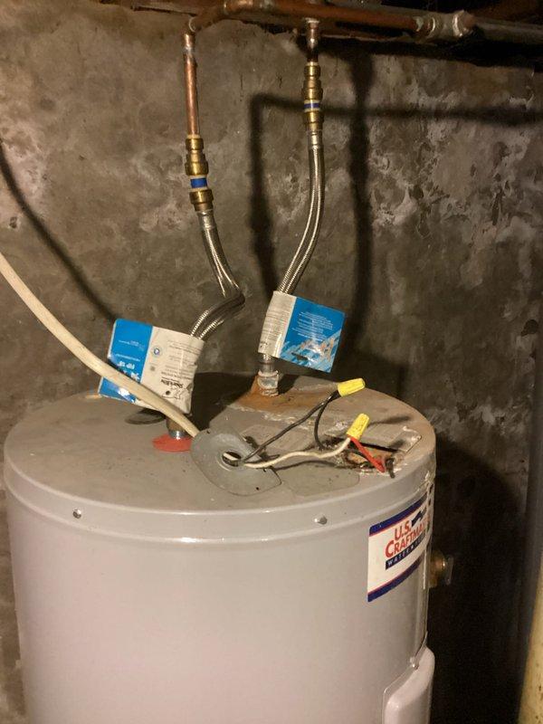 Performed diagnostic assessment on non-functioning electric water heater. Determined unit was repairable and not leaking as initially suspected. Completed necessary repairs and restored full operation of the 50-gallon electric water heater.