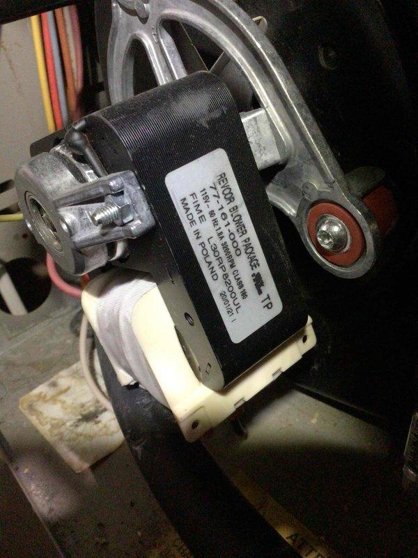 Responded to no heat call for aging system (10+ years). Diagnosed failed inducer motor that was initially locked up but temporarily freed. After inspection of motor assembly and blower components, provided customer with replacement options. Customer elected to defer inducer motor replacement at this time despite recommendation for complete system upgrade due to unit age and condition.