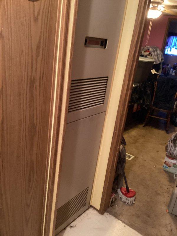 Responded to no-heat call for 31-year-old natural gas furnace. Diagnosed pilot outage and non-functioning transformer (120V input, no 24V output). Successfully re-lit pilot but determined transformer replacement necessary for proper operation. Documented system condition and arranged for follow-up estimate appointment due to unit age and needed repairs.