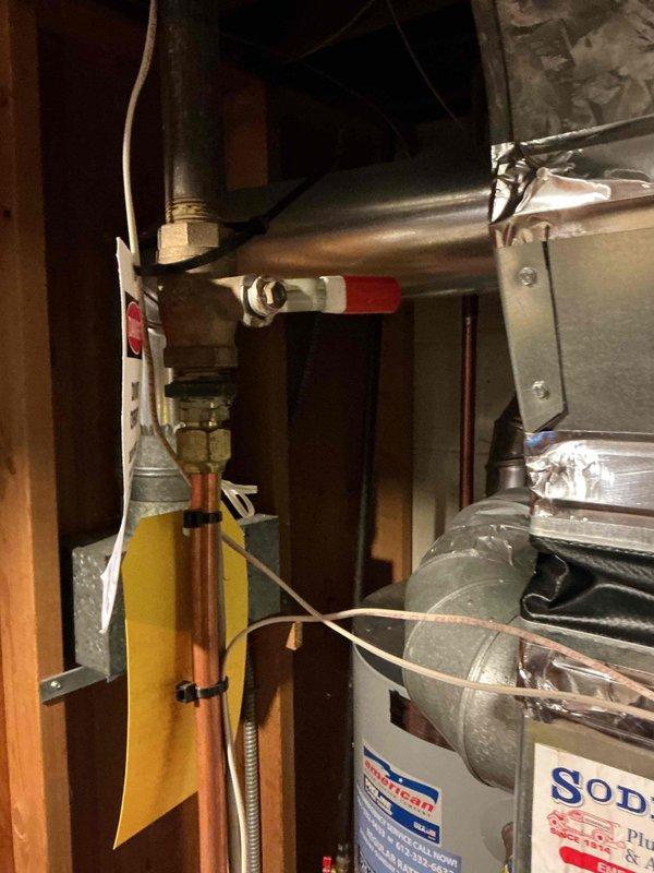 Conducted standard maintenance inspection on 12-year-old Trane furnace (model TUH2D060M3V3BA). System components including igniter, flame sensor, gas valve, control board, draft motor, blower motor, and blower wheel were evaluated and found to be in satisfactory condition. Discovered two significant cracks in the heat exchanger, requiring immediate safety shutdown of the system. Due to safety concerns, customer opted for consultation regarding replacement options.