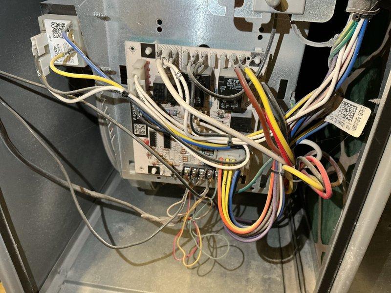 Responded to no heat complaint on furnace where system would ignite but flame would extinguish after 10-15 seconds. Diagnosed dirty flame sensor causing improper flame detection. Performed cleaning of flame sensor, restoring normal system operation and heat production.