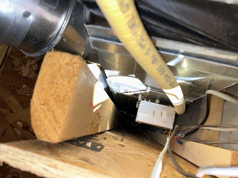 Responded to customer complaint regarding zone heating issues. Upon inspection, found all zone dampers and motors functioning properly, but identified one main level duct run installed before the zone damper, causing improper airflow distribution. The problematic duct section is located in an inaccessible area, preventing immediate correction. Discussed findings and limitations with homeowner and recommended water care services.