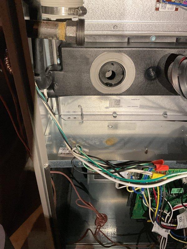 Responded to customer's call for 1-year-old non-functioning furnace with flashing red light. Diagnosed system and found no fault codes; unit successfully ignited on second attempt. Performed comprehensive maintenance including burner inspection, gas pressure verification, and wire tightening. Conducted multiple system restart tests with all successful ignitions on first attempt, and confirmed proper operation in both first and second stage. No issues detected during service.