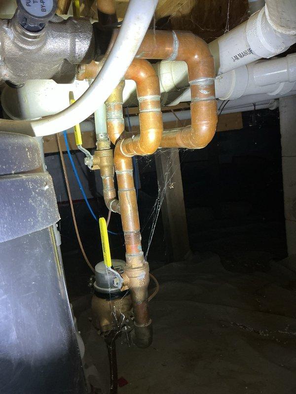 Diagnosed and serviced malfunctioning water softener that was not consuming salt. Identified salt bridge in brine tank as root cause. Successfully performed manual regeneration cycle, restoring proper function. Advised customer that due to system age, replacement should be considered in near future and scheduled follow-up with service advisor.