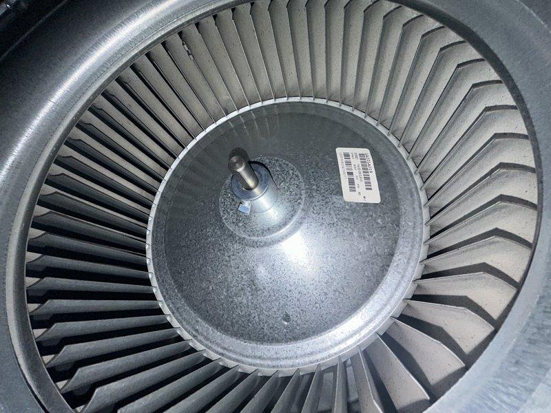 Performed annual furnace maintenance including operational testing, component cleaning, and system inspection. Identified and corrected a leaking humidifier connection by tightening the hose. Noted slight noise from the inducer motor which should be monitored for potential replacement in the future. Cleaned blower wheel assembly and heat exchanger, both showing typical usage patterns.