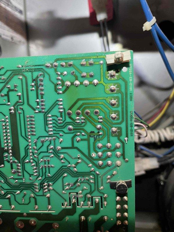 Diagnosed furnace with no heat issue exhibiting Error Code #1 for pressure switch. Found failed high limit switch and incorrect 10 amp fuse in control board. Installed temporary high limit switch rated at 250° and replaced with proper 3 amp fuse, confirming the limit switch was causing the fuse to blow. Submitted order for permanent replacement switch.