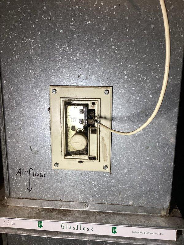 Performed annual furnace maintenance on 3-year-old FRM unit. All components operating within manufacturer specifications. Identified non-functioning humidifier issue - unit not wired to furnace and missing humidistat display. Documented requirements for potential repair (new humidistat installation and wiring) and provided customer with estimates for both repair option and complete humidifier replacement.