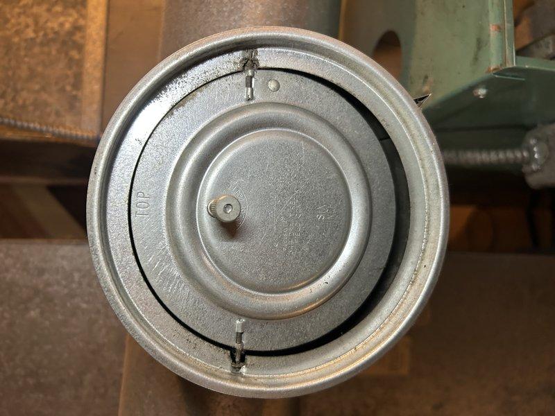 Performed diagnostic inspection on older oil furnace. Discovered potential heat exchanger baffle deterioration requiring attention. Did not complete full maintenance as customer is considering heat exchanger replacement options. System was tested for basic operation but nozzle and fuel filter were not replaced pending customer's decision on repairs.