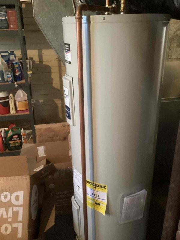 Diagnosed no heat complaint on Ruud furnace less than 5 years old. Found limit switch tripped due to plugged air filter from ongoing basement construction. Cleared filter, reset furnace, and verified proper operation after extended run test. Quick inspection of heat exchanger confirmed no visible issues.