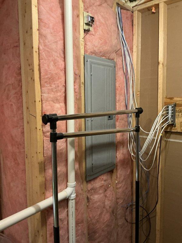 Responded to call for water leak in mechanical room originating from faulty ball valve before the meter. Coordinated with River Falls Water Department to shut off water supply at the curb. Replaced defective ball valve, restored water service, and purged air from the system by opening all faucets.