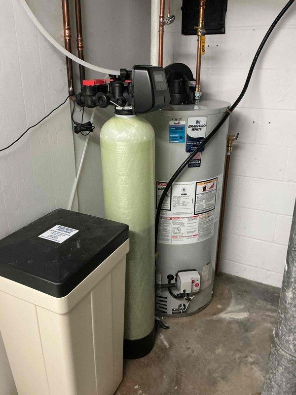 Performed complimentary furnace tune-up and inspection on 4-year-old unit as courtesy for previous water heater installation. Comprehensive evaluation confirmed proper operation with strong igniter, functional draft and blower motors, and sound heat exchanger, control board, and gas valve. Identified weak flame sensor requiring replacement; customer requested email quote for proactive replacement.