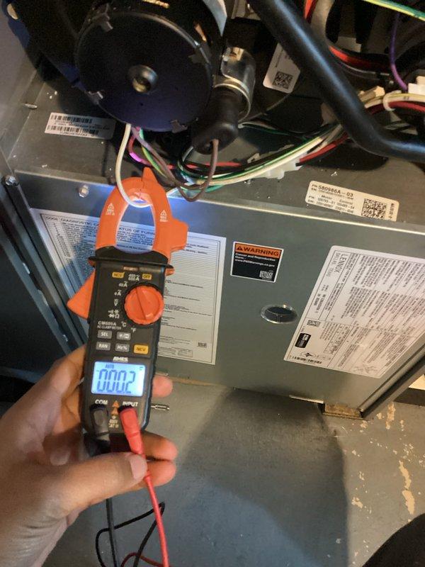 Performed scheduled maintenance on 2-year-old Lennix furnace system. Conducted thorough tune-up including electrical inspection with digital clamp meter. System is operating efficiently with clean combustion and no safety concerns identified.