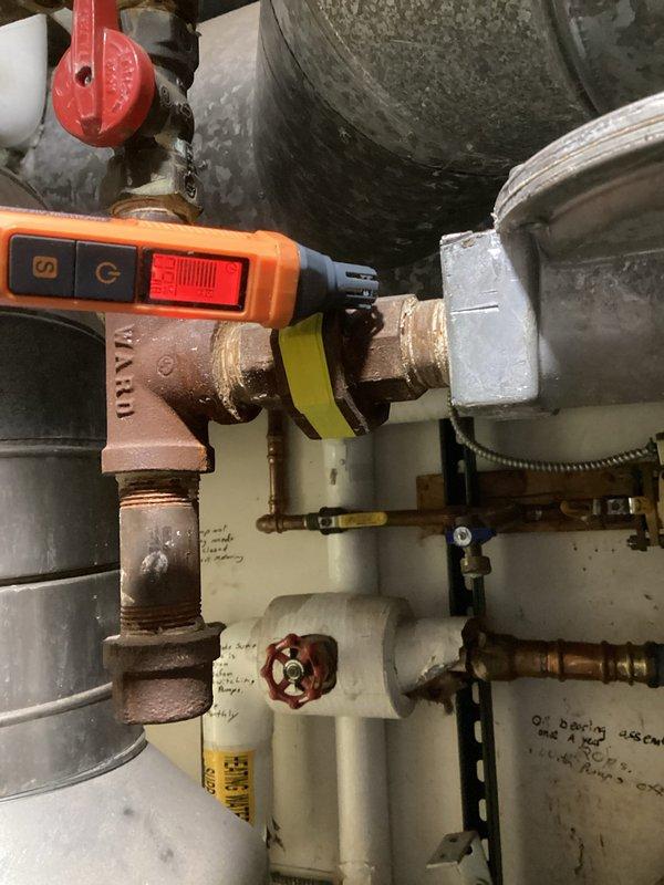 Performed comprehensive maintenance on combi boiler system including thorough inspection of heat exchanger, ignitor, mixing valve, pumps and manifold. Cleaned heat exchanger and ignitor, verified proper operation of zone board and combustion air. Confirmed intake and exhaust flue clearance and checked all system settings. Completed requested domestic water heat exchanger flush and circulated system with purge of infloor components. System restored to normal operation with all parameters verified using diagnostic equipment.