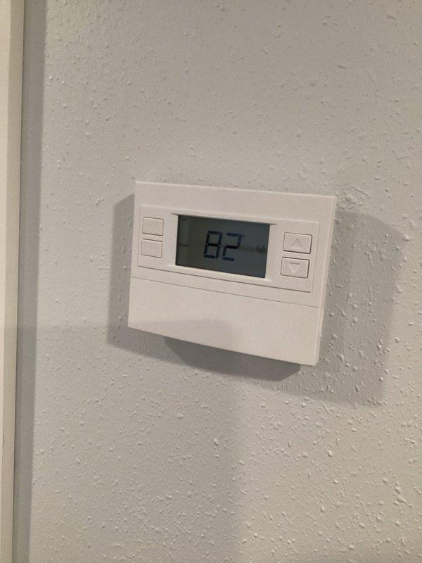 Diagnosed malfunctioning mini split heat pump system in lower bedroom that was overheating space beyond setpoint. Confirmed head unit continuing to heat despite being set to 65°F with actual room temperature reaching 84°F. Verified outdoor unit functioning properly with no error codes. Determined issue likely related to faulty return air sensor or control board in head unit affecting temperature reading capability. Submitted parts order request for necessary components.