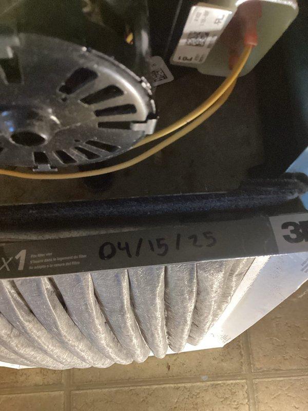 Responded to no-heat call for 8-year-old American Standard furnace that was not maintaining set temperature. Diagnostic testing revealed furnace was tripping on high limit protection due to severely clogged filter that had not been changed since May of previous year. Removed and replaced air filter, verified proper operation through first and second stage heat cycles without tripping. Inspected heat exchanger - condition good. Instructed customer on 2-3 month filter replacement schedule to prevent future issues.