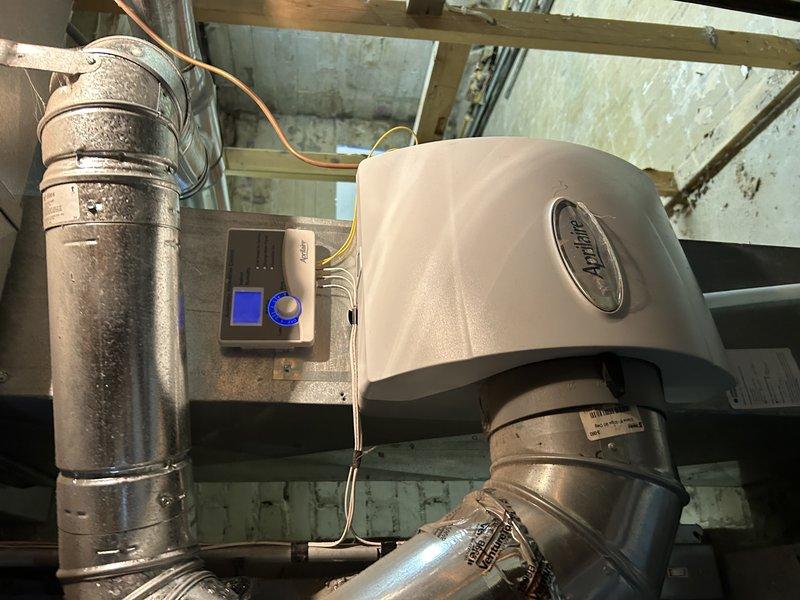 Removed outdated gas supply infrastructure and installed new flexible gas lines with proper fittings to service furnace and water heater from existing copper main. System was thoroughly leak-tested following installation to confirm proper operation and safety compliance.