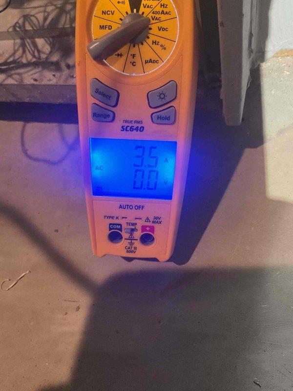 Performed routine maintenance on two furnace systems as part of scheduled tune-up service. Conducted comprehensive diagnostic testing using Fieldpiece SC640 multimeter, confirming proper operation parameters with temperature readings at 35.0. All systems functioning normally with no issues identified.