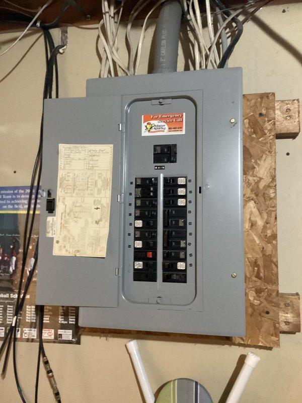 Performed scheduled furnace tune-up maintenance on older unit in accordance with annual service agreement. System was found to be functioning properly with no operational issues identified. Completed standard preventative maintenance procedures and documented electrical panel condition.