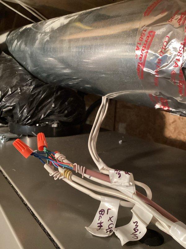Responded to service callback for non-functioning HRV unit installed on 1/8. Diagnosed issue with incompatible controls causing operational failure when simultaneous calls for low and high settings occurred. Temporarily resolved by disabling all but one control to restore basic functionality until permanent solution can be implemented.