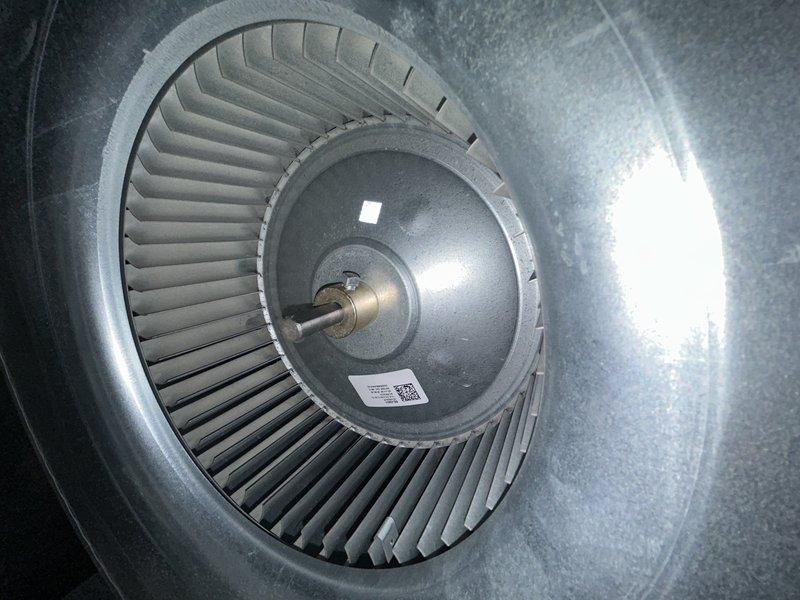 Performed annual maintenance on gas furnace. Conducted operational test, cleaned electrical components, verified clean air filter, and cleared condensate drain line. Inspected blower wheel assembly and drainage components. System is functioning properly with no issues identified.