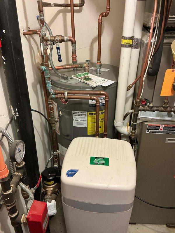 Responded to service call for second opinion on 17-year-old Bryant furnace previously diagnosed with heat exchanger failure. Visual inspection confirmed presence of a 9-inch crack in primary heat exchanger and pin holes in secondary heat exchanger causing exhaust leaks, rendering unit unsafe for operation. Customer was informed that warranty status would be investigated by parts department and replacement options were discussed.