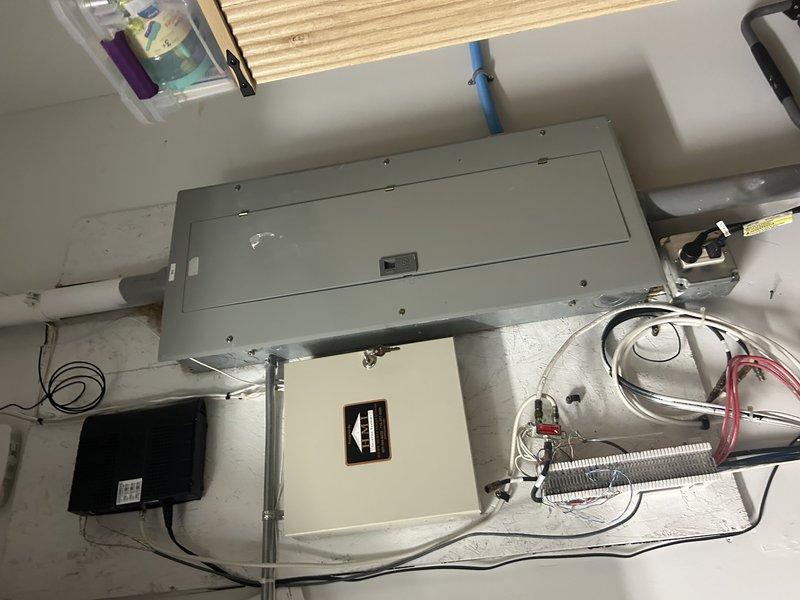 Performed a sold repair on a Munchkin boiler system, which included disassembly and thorough cleaning of the heat exchanger. Replaced faulty hot surface ignitor and flame sensor components, then conducted complete system reassembly. After service, verified proper operation through startup testing and confirmed the boiler is now functioning correctly at normal operating temperature.