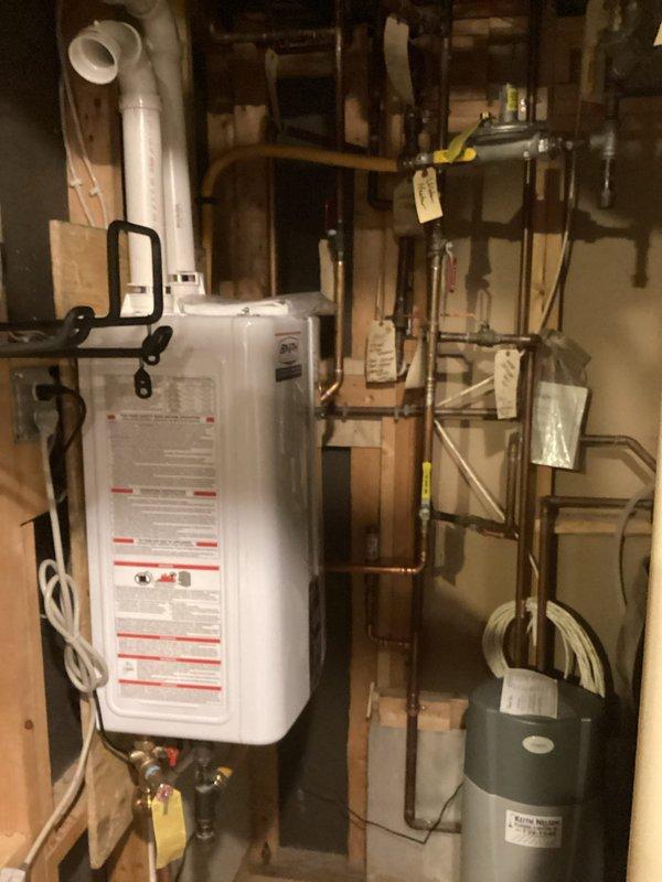 Performed inspection on 23-year-old Amana furnace that was not maintaining temperature. System safety and efficiency checks revealed heat exchanger in acceptable condition, but unit demonstrated inability to engage second stage operation even after manual jumpering. Customer elected to continue with single-stage operation for the time being.