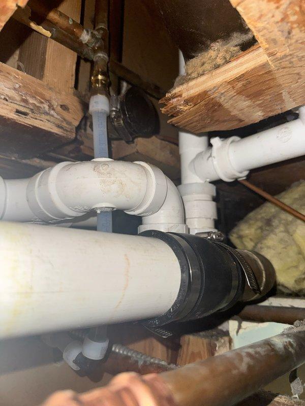 Responded to warranty call regarding leak at bathtub overflow connection installed during previous re-pipe service. Upon inspection, determined the overflow plate needed additional tightening. Successfully resolved the issue by properly securing the overflow connection, eliminating the leak.