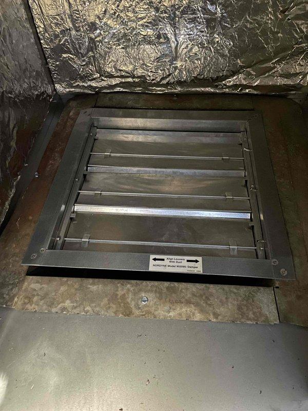 Completed warranty repair involving replacement of control board due to intermittent furnace operation. Removed undersized damper beneath furnace to improve airflow, as the existing setup featured very restricted ductwork openings. Advised customer that rapid temperature fluctuations are likely due to insulation characteristics of manufactured home and small ductwork configuration, which cannot be easily modified.