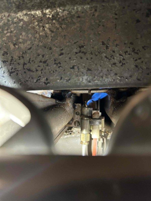 Diagnosed no-heat complaint on aging Lennox furnace. Inspection revealed faulty ignition control unit as root cause. Documented system condition with photos and prepared parts list for replacement components pending customer approval.