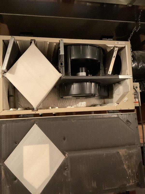 Performed maintenance inspection on 15-year-old Bryant HVAC system. Identified failing secondary heat exchanger in 40" Bryant furnace. System currently operational with indoor temperature at 68°F despite outdoor temperature of -3°F. Provided replacement options and established follow-up for repair quote.