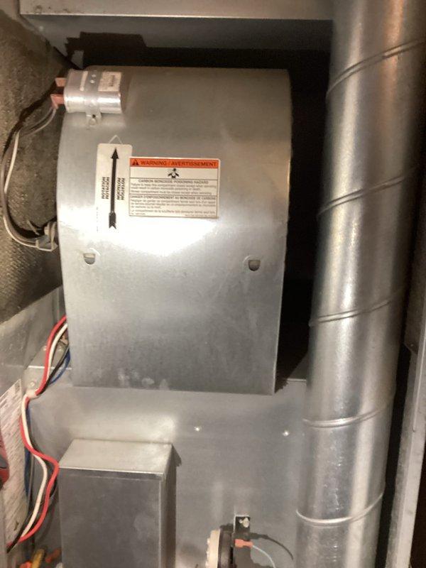 Performed annual maintenance on 8-year-old furnace. Removed burner assembly, inspected heat exchanger with no defects found, cleaned flame sensor, and verified proper system operation. Advised customer about aging igniter that may require replacement in the future and provided estimate for this service.