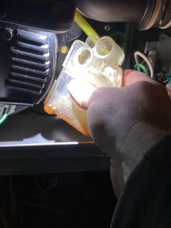 Performed scheduled furnace tune up and inspection. Identified leaking collector box during diagnostic assessment. Recommended collector box replacement and presented maintenance plan options to customer.