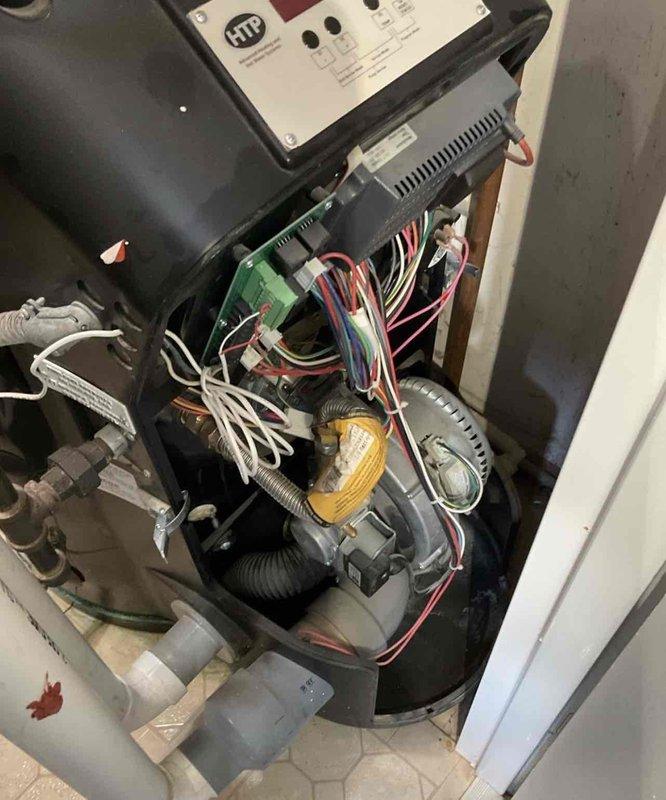 Responded to callback for no heat issue after previous repair attempt. Diagnosed failed zone valve end switch as root cause. Installed new zone valve, verified thermostat wiring integrity, and performed multiple system tests at customer's request to confirm proper operation and heat restoration.