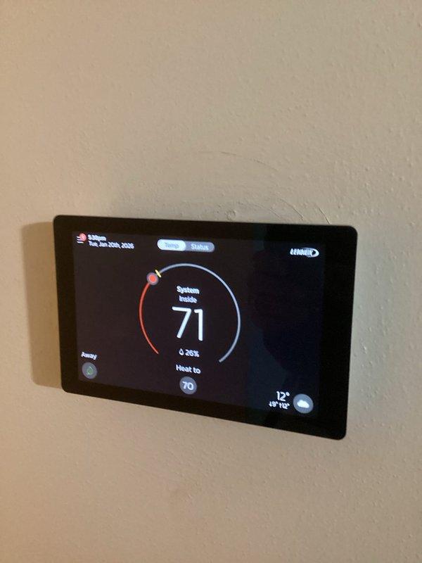 Resolved customer concerns regarding filter system alerts by determining S40 control was displaying erroneous maintenance reminders for non-existent accessories (UV filter bulbs, Purair system). Confirmed system consists only of Lennox furnace, air conditioner, and 16x25x5 pleated filter. Removed inappropriate reminders and properly configured maintenance notification schedule, setting filter replacement reminder to 6-month intervals.