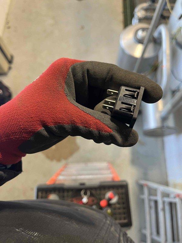 Completed sold repair by replacing control board receptacle. Diagnosed no heat issue caused by power not transferring through the male power receptacle despite good power supply from breaker. Removed damaged component and installed new receptacle to restore proper system function.