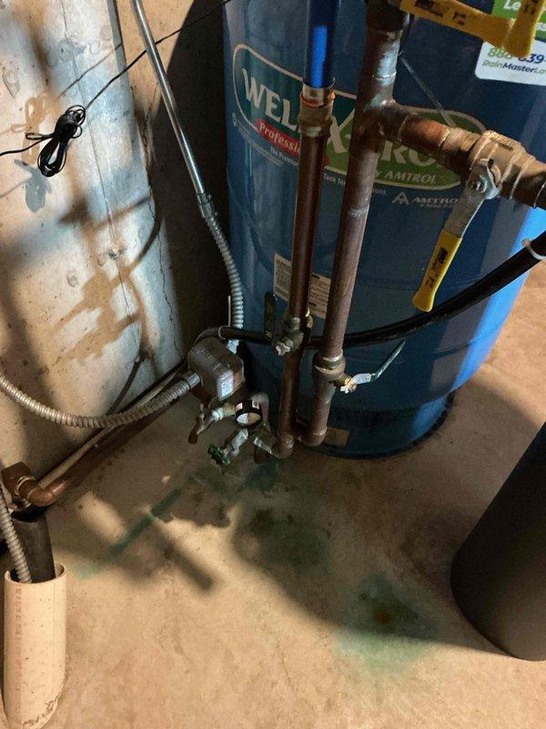 Completed installation of customer-supplied Gerber Viper ADA elongated white toilet and Moen 4-inch on center bathroom faucet in downstairs bathroom. Replaced shower cartridge in Moen shower valve to eliminate howling noise issue that customer was experiencing during operation.