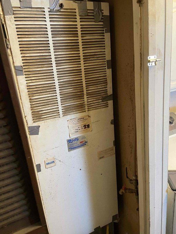 Responded to no heat call and diagnosed tripped inducer limit caused by leaking collector box and compromised condensate pump. Observed early signs of secondary heat exchanger deterioration and failing inducer motor bearings. Temporarily restored heat operation while advising customer against continuously resetting safety switches. Recommended system replacement over costly repairs due to multiple component failures and potential safety concerns.